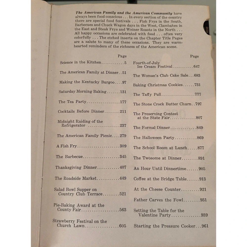 Culinary Arts Institute Encyclopedic Cookbook 1962 Ruth Berolzheimer Polka Dot